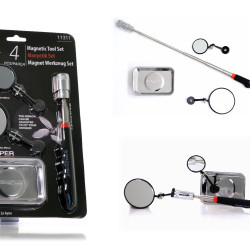 11311- Manyetik Set 4'lü (Tepsi + LED Çubuk + 2x Ayna)
