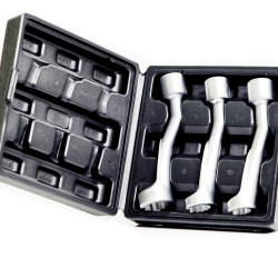 Enjektör Lokması Seti 3 Parça L-Şekilli 1/2'' Dizel (14, 17, 19mm)